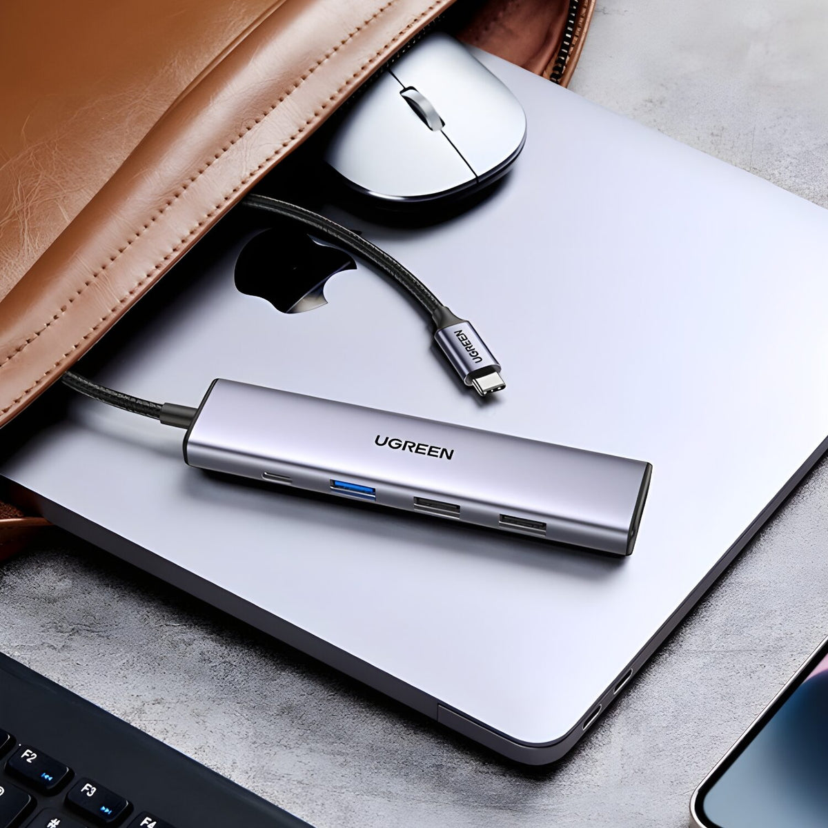 UGREEN  5-in-1 Multifunctional USB-C Adapter