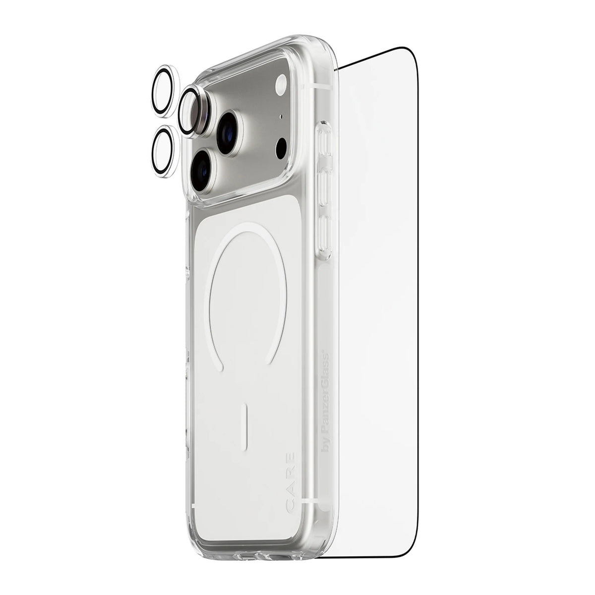 CARE by PanzerGlass 3-in-1 Flagship Explorer Bundle w. Easy Aligner for iPhone 18 Pro Max, view 2