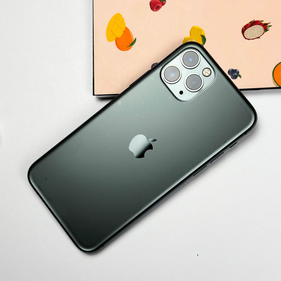 Apple iPhone 11 Pro (256GB, Midnight Green) - Pre Owned / 12 Month Limited Warranty - Mac Shack