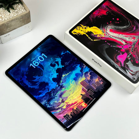 2021 12.9-inch Apple iPad Pro 3rd Generation (256GB, Wifi & Cellular, Space Gray) - Pre Owned / 3 Month Warranty - Mac Shack