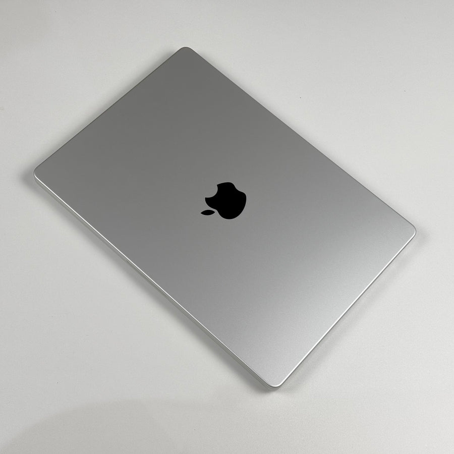 Lid and Apple logo of a demo MacBook Pro 14-inch M4 Pro in Silver - Mac Shack