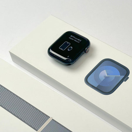 Apple Watch Series 9 (45mm, Midnight Aluminium with Midnight Sports Loop, GPS & Cellular) - Pre Owned / 3 Month Warranty - Mac Shack
