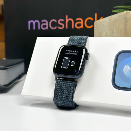 Apple Watch Series 9 (41mm, Midnight Aluminium with Midnight Sports Loop, GPS) - Pre Owned / 3 Month Warranty - Mac Shack