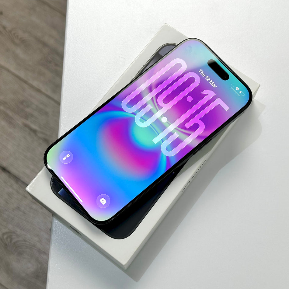 iPhone 16 Pro 128GB Black Titanium (2024) - Pre-Owned