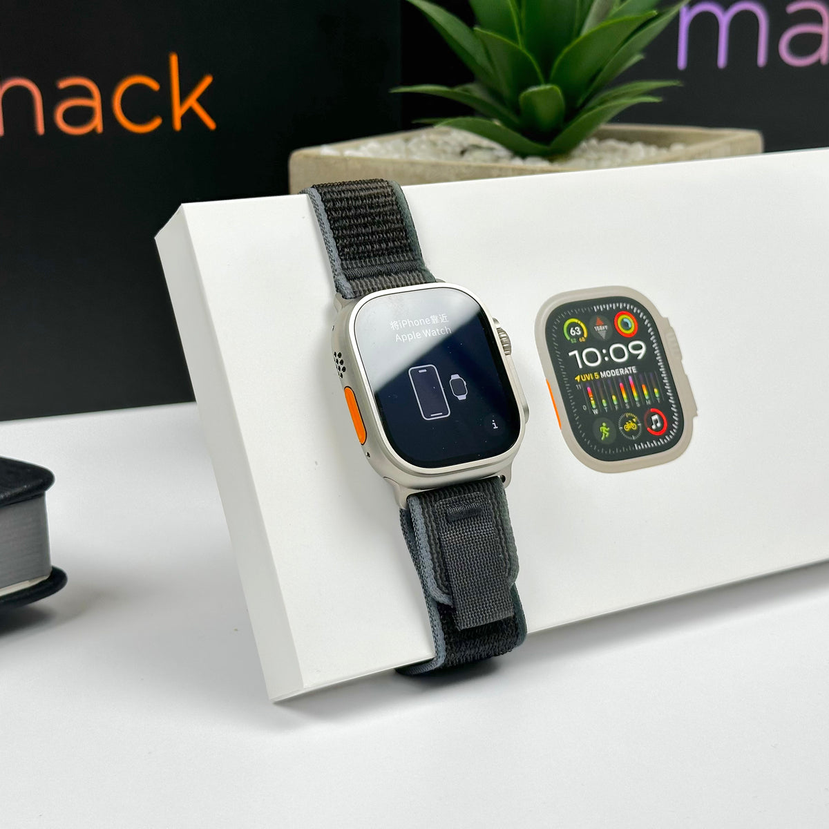 2022 Apple Watch Ultra 2 (49mm, Titanium with Blue/Black Trail Loop, GPS & Cellular) - Pre Owned / 3 Month Warranty - Mac Shack