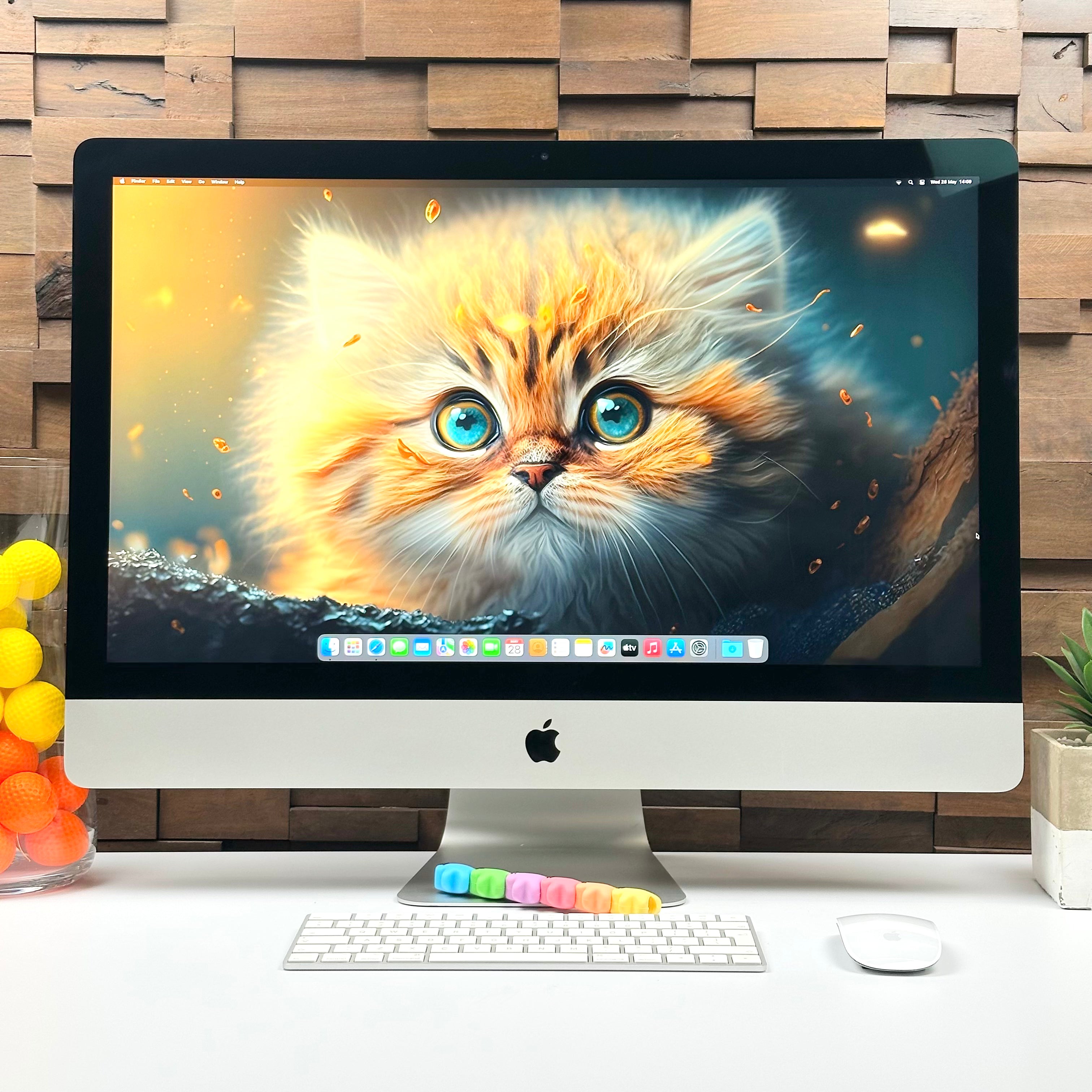 Apple iMac 27-inch 3.5GHz Quad-Core Intel Core i5 (5K Retina, 48GB RAM, 1TB Fusion, Silver) - Pre Owned / 3 Month Warranty - Mac Shack