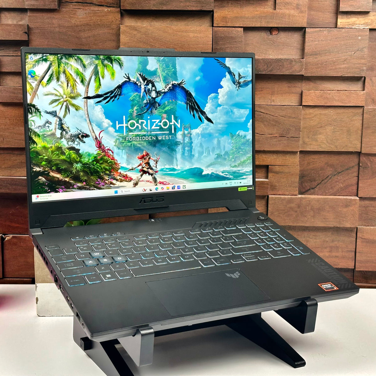 ASUS TUF Gaming A15 15-inch 4.0GHz 8-Core AMD Ryzen 9-8945H (32GB RAM, 1TB SSD, NVIDIA GeForce RTX 4070, Jaegar Grey) - Pre Owned / 3 Month Warranty - Mac Shack