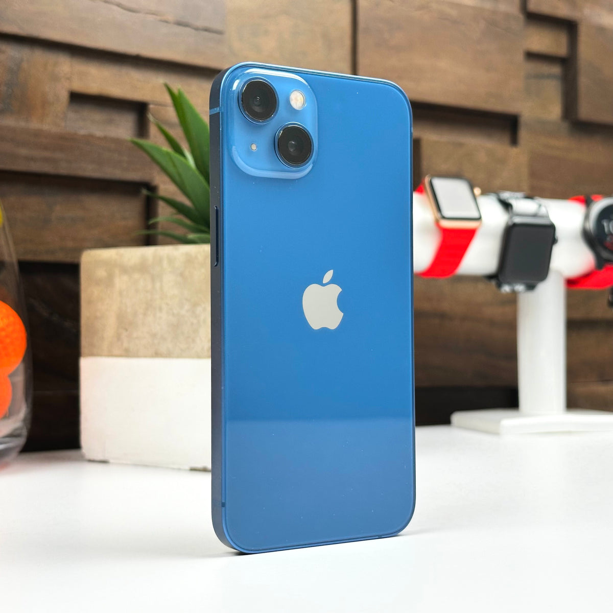 Apple iPhone 13 (256GB, Blue) - Pre Owned / 12 Month Limited Warranty - Mac Shack