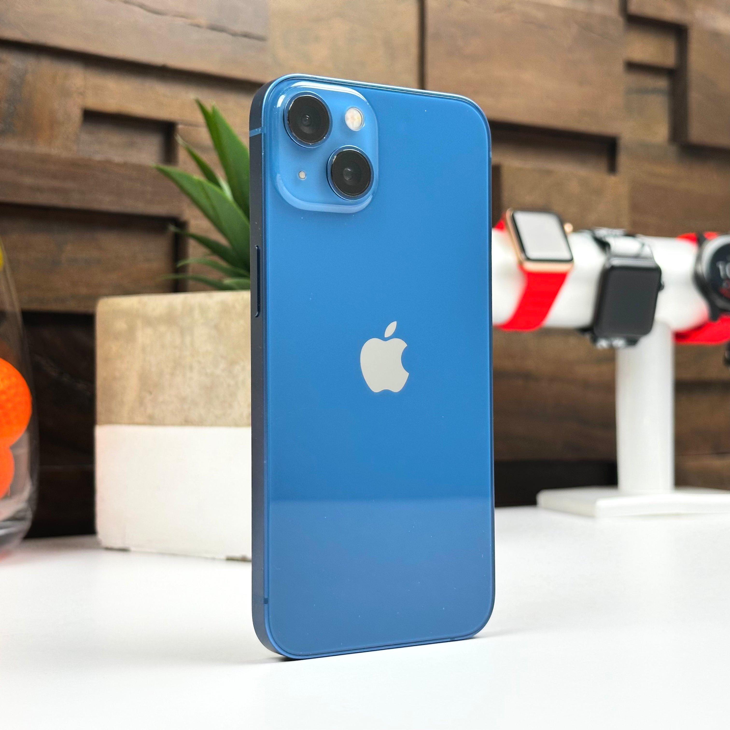 Apple iPhone 13 (256GB, Blue) - Pre Owned / 12 Month Limited Warranty - Mac Shack