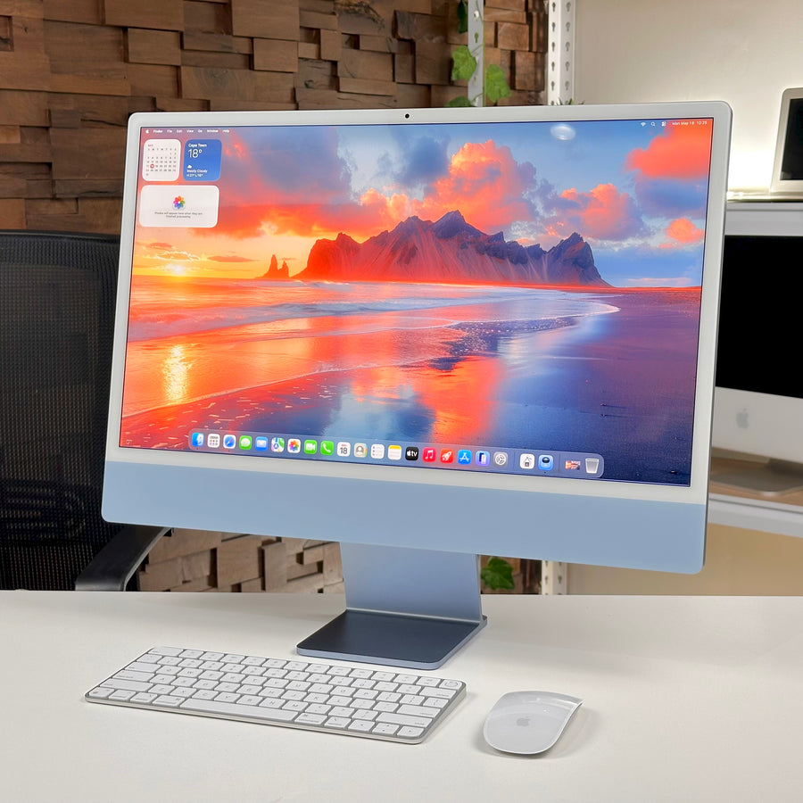iMac 24-inch M1 16GB 256GB Blue (2021) - Pre-Owned - Mac Shack