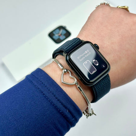 Apple Watch SE 2nd Gen (40mm, Midnight Aluminium with Midnight Sports Loop, GPS & Cellular) - Pre Owned / 3 Month Warranty - Mac Shack