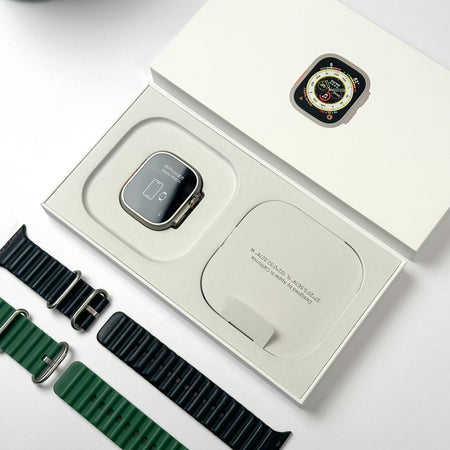 2022 Apple Watch Ultra (49mm, Titanium with Black Ocean Band, GPS & Cellular) - Pre Owned / 3 Month Warranty - Mac Shack