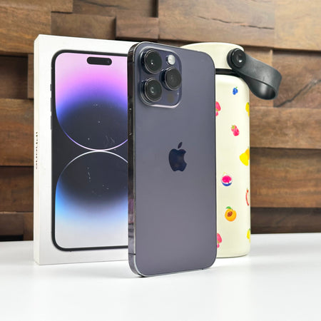 Apple iPhone 14 Pro Max (128GB, Deep Purple) - Pre Owned / 3 Month Warranty - Mac Shack