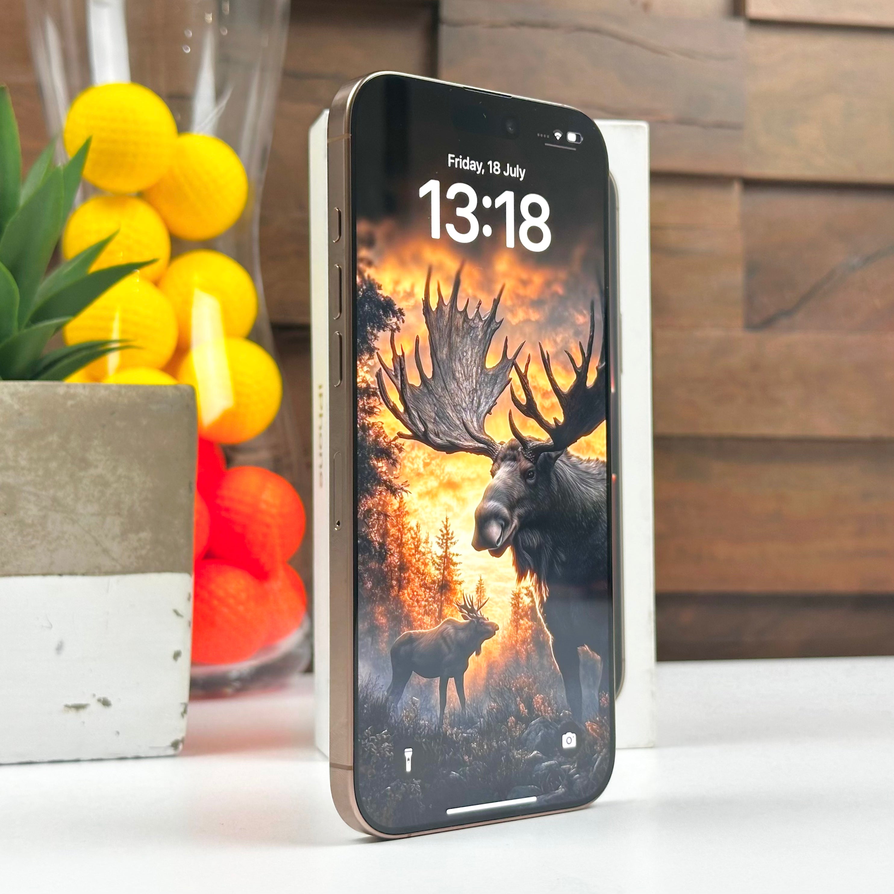 Apple iPhone 16 Pro Max (512GB, Desert Titanium) - Pre Owned / Limited Apple Warranty - Mac Shack