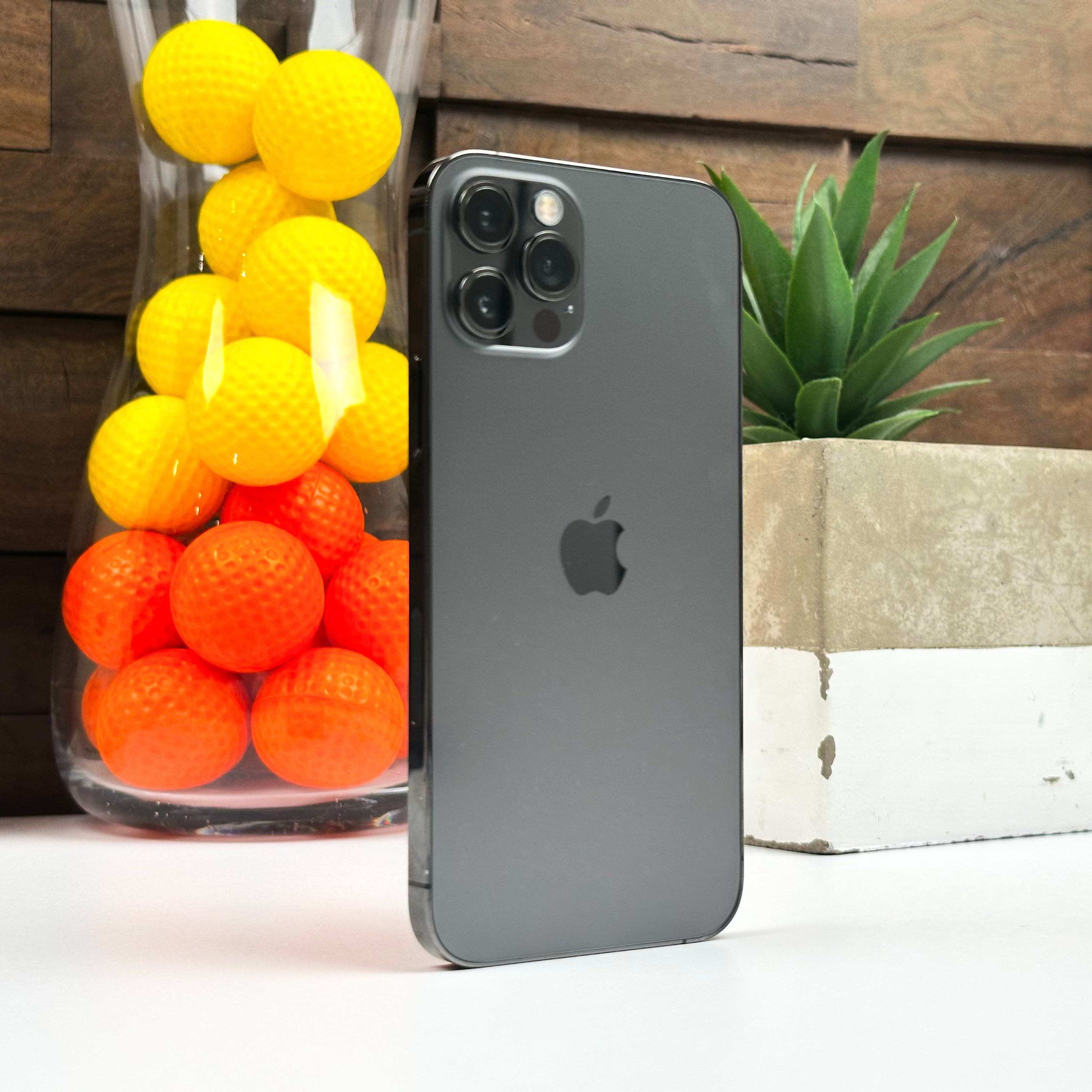 Apple iPhone 12 Pro (256GB, Graphite) - Pre Owned / 12 Month Limited Warranty - Mac Shack