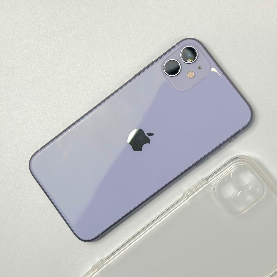Apple iPhone 11 (64GB, Purple) - Pre Owned / 12 Month Limited Warranty - Mac Shack