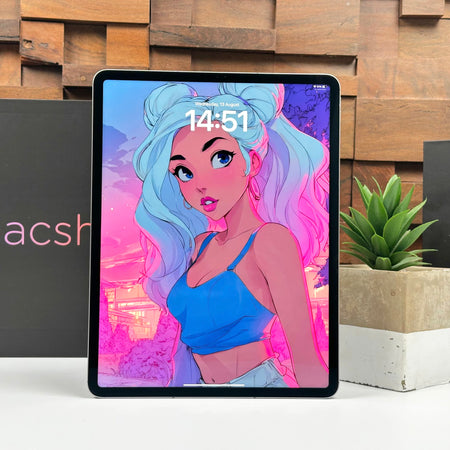 2022 12.9-inch Apple iPad Pro 6th Gen M2 (256GB, Wifi & Cellular, Space Gray) - Pre Owned / 3 Month Warranty - Mac Shack