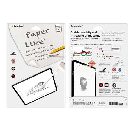 Switcheasy Paperlike for iPad Pro 11-inch & iPad Air 10.9-inch (2018-2020) - Transparent - Mac Shack