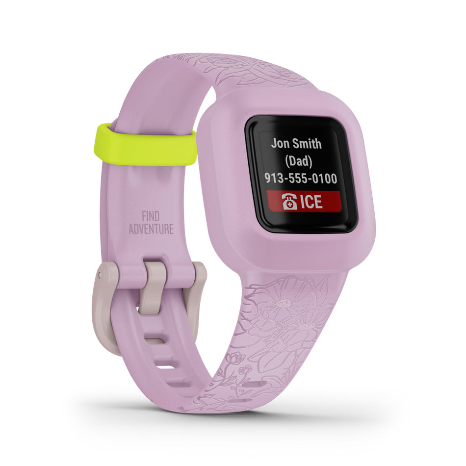 Garmin vívofit® jr. 3 - Lilac Floral