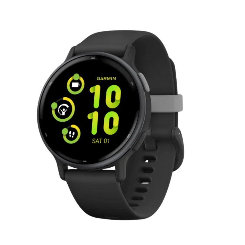 Garmin Vivoactive 5 (42mm, Slate Bezel with Black Silicone Band) - Pre Owned / 3 Month Warranty