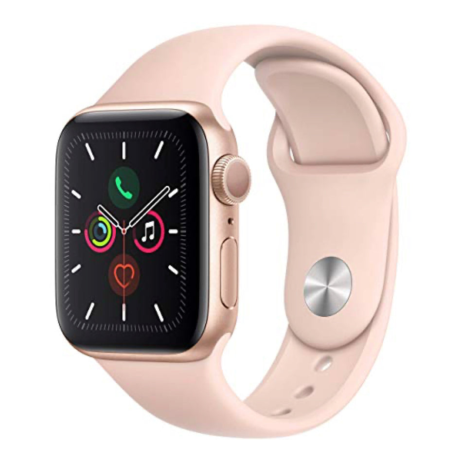 Apple Watch Series 4 (40mm, Gold Aluminum Case with Pink Sand Sport Band, GPS) - Pre Owned / 3 Month Warranty - Mac Shack