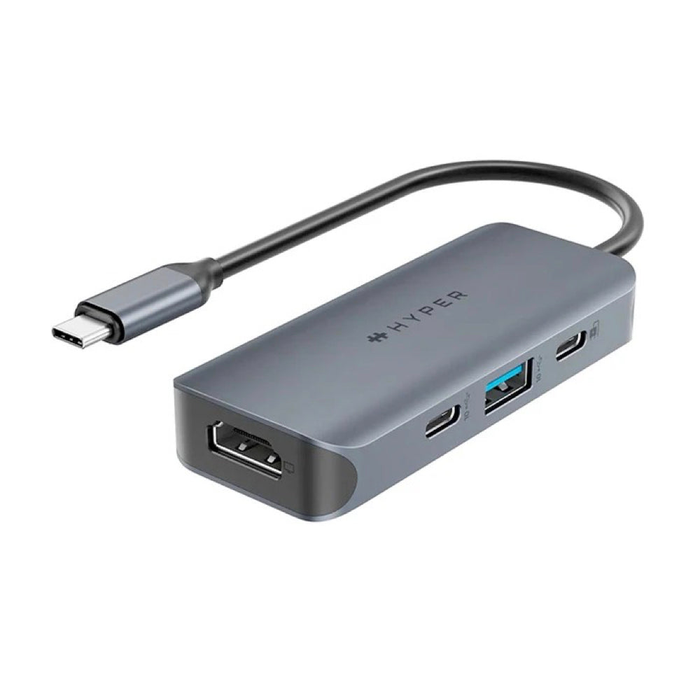 HyperDrive Next 4 Port USB-C Hub - Grey | Adapters | [product_tags]