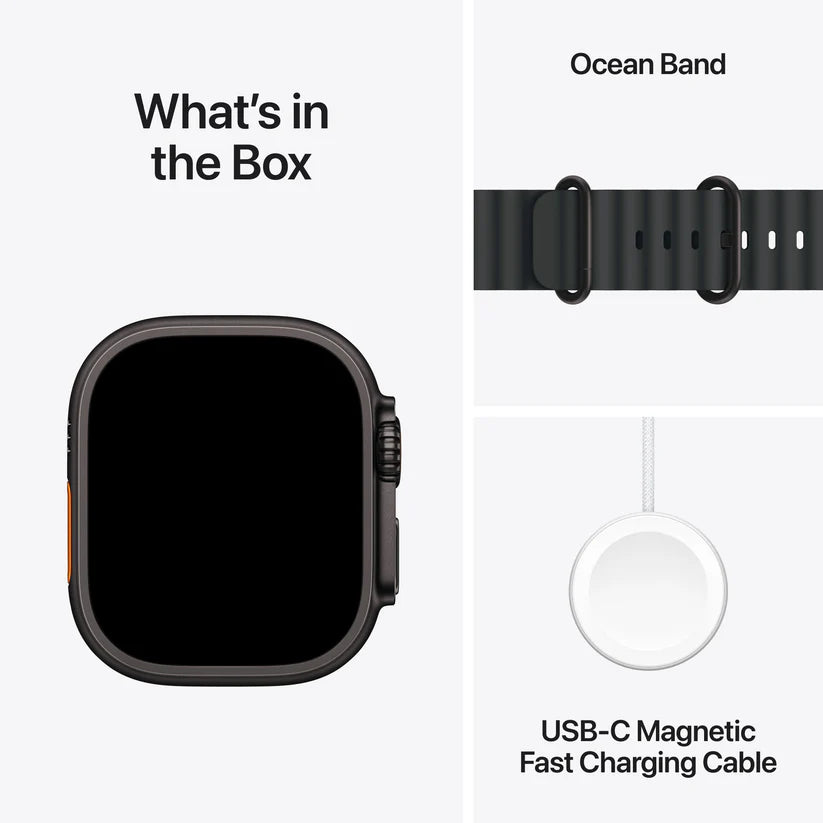 Apple Watch Ultra 3 49mm Black Titanium Cellular (2025) - Mac Shack