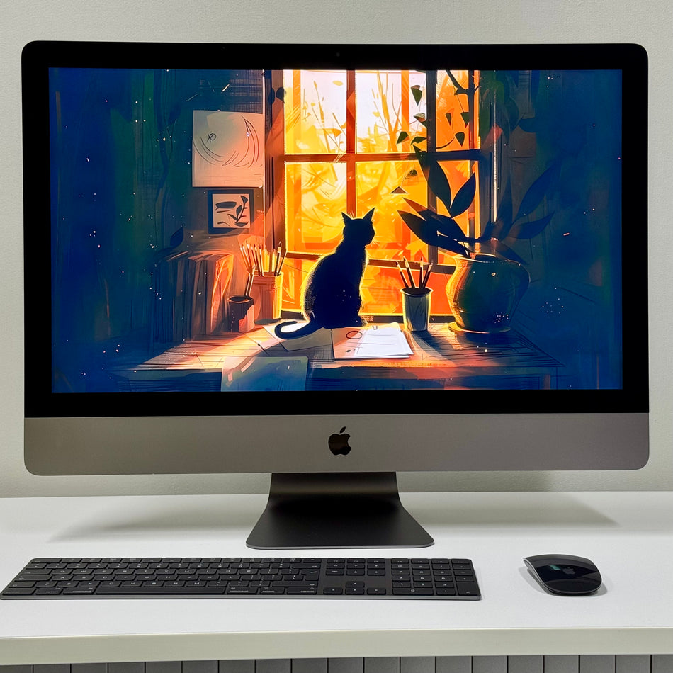 Apple iMac Pro 27-inch 3.2GHz 8-Core Xeon W (5K Retina, 32GB RAM, 1TB SSD, Space Gray) - Pre Owned / 3 Month Warranty