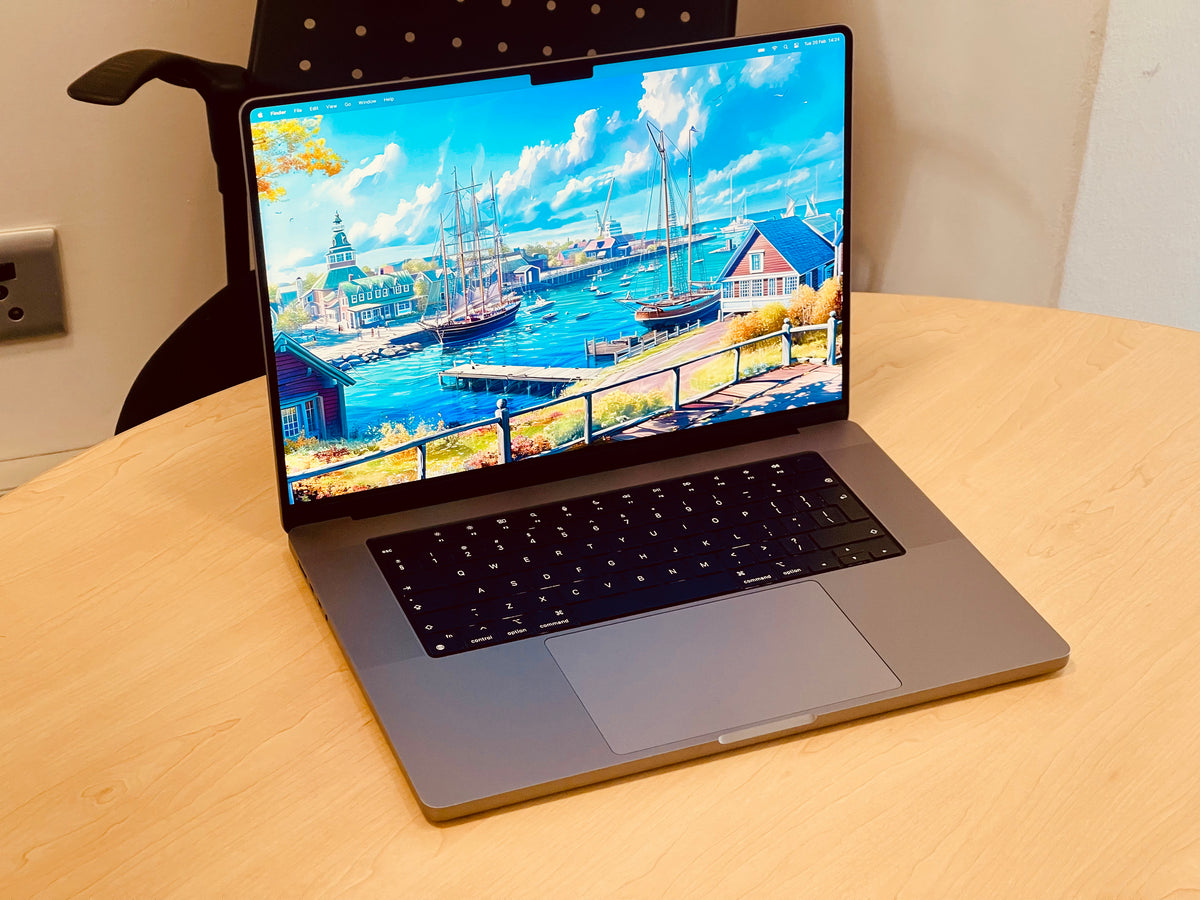 Custom Build 2021 Apple MacBook Pro 16-inch M1 Max 10-Core CPU and 32‑Core GPU (64GB Unified RAM, 1TB SSD, Space Gray) - Pre Owned / 3 Month Warranty - Mac Shack