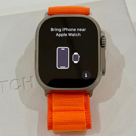 2023 Apple Watch Ultra 2 (49mm, Titanium with Orange Alpine Loop, GPS & Cellular) - Pre Owned /  3 Month Warranty - Mac Shack