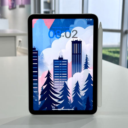 Combo Deal 2021 Apple iPad Mini 6th Generation (256GB, Wifi, Starlight) + Apple Pencil 2nd Gen - Pre Owned / 3 Month Warranty - Mac Shack