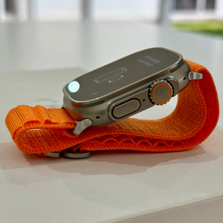 2023 Apple Watch Ultra 2 (49mm, Titanium with Orange Alpine Loop, GPS & Cellular) - Pre Owned /  3 Month Warranty - Mac Shack