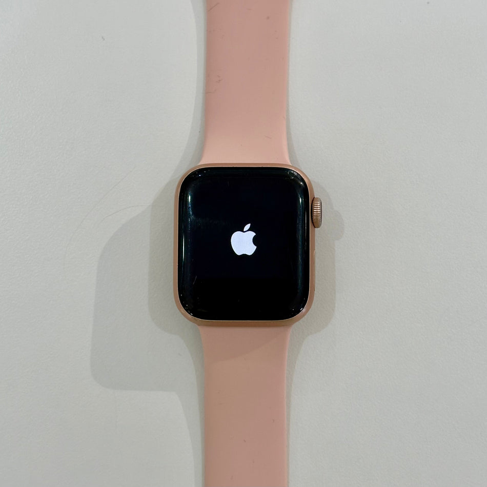 Apple Watch Series 4 (40mm, Gold Aluminum Case with Pink Sand Sport Band, GPS) - Pre Owned / 3 Month Warranty - Mac Shack