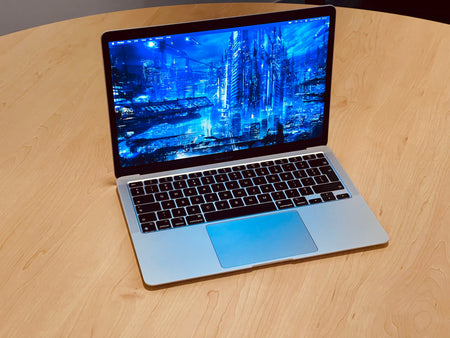 2020 Apple MacBook Air 13-inch M1 8-Core CPU, 7-Core GPU (8GB Unified RAM, 256GB SSD, Silver) -  Pre Owned / 3 Month Warranty - Mac Shack