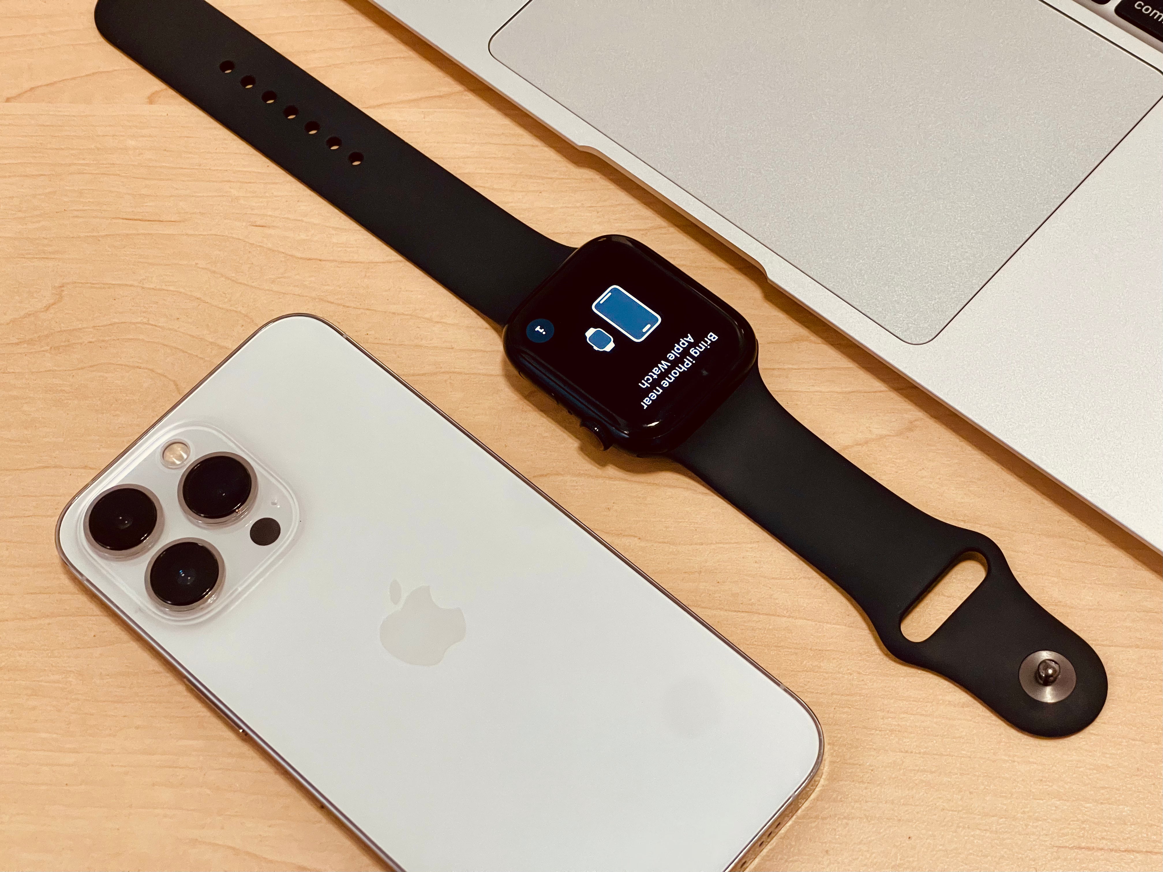 Apple Watch Series 7 (45mm, Midnight Aluminium with Midnight Sports Band, GPS & Cellular) - Pre Owned / 3 Month Warranty - Mac Shack