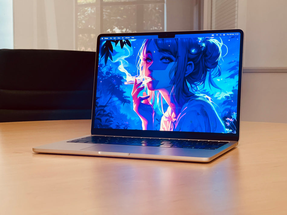 2022 Apple MacBook Air 13-inch M2 8-Core CPU, 8-Core GPU (8GB Unified RAM, 256GB, Starlight) - Pre Owned / 3 Month Warranty - Mac Shack