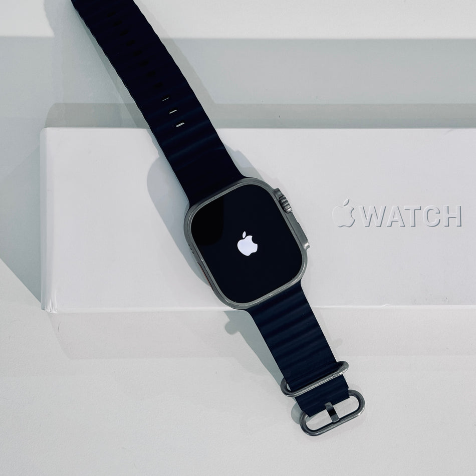 2022 Apple Watch Ultra (49mm, Titanium with Midnight Ocean Band, GPS & Cellular) - Pre Owned / 3 Month Warranty