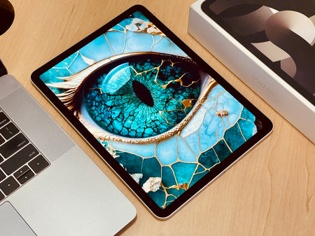 2022 10.9-inch Apple iPad Air 5th Gen M1 (256GB, Wifi & Cellular, Starlight) - Pre Owned / 3 Month Warranty - Mac Shack