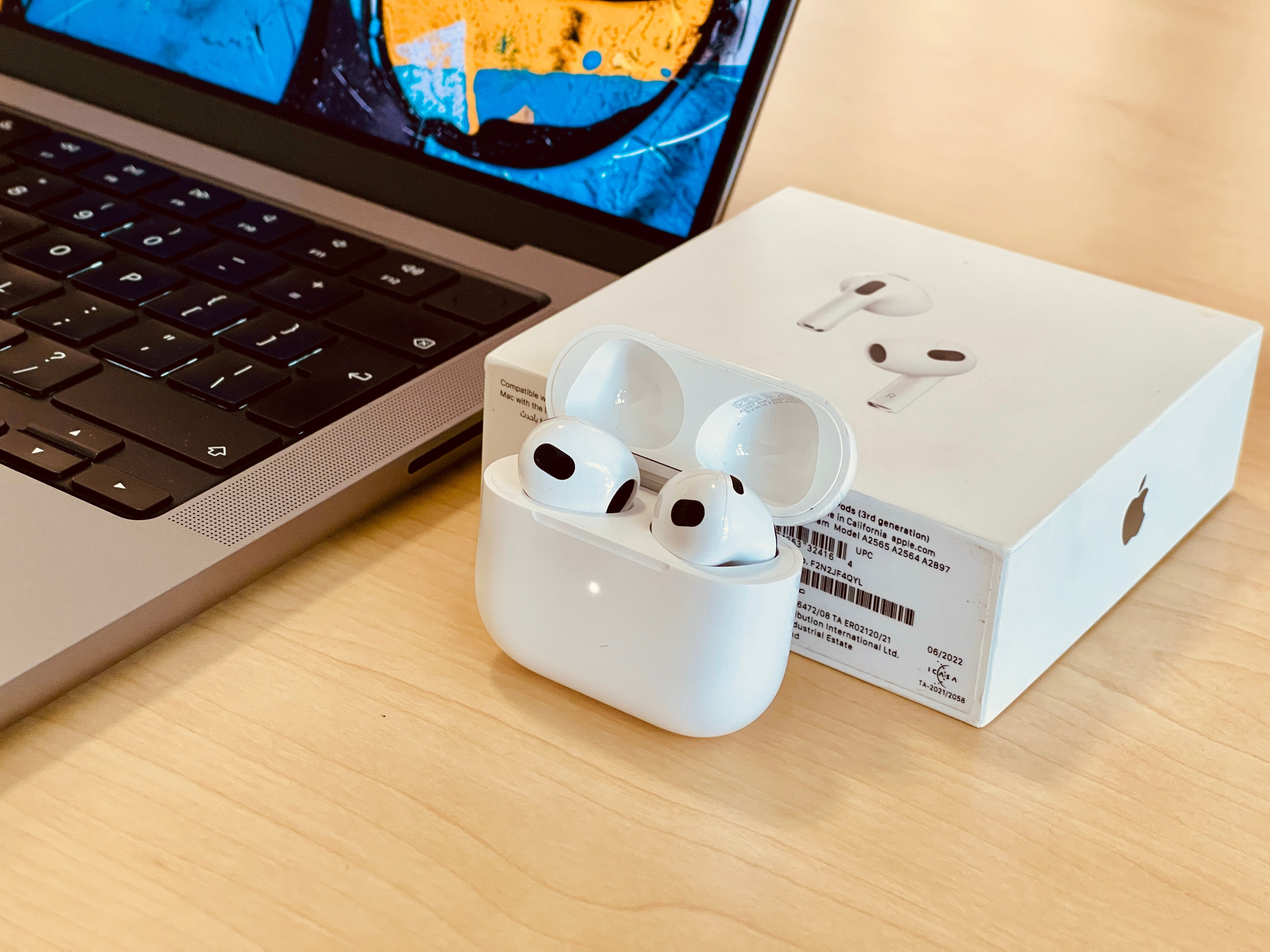 Apple AirPods (3rd Gen) with Lightning Charging Case - Pre Owned / 3 Month Warranty - Mac Shack
