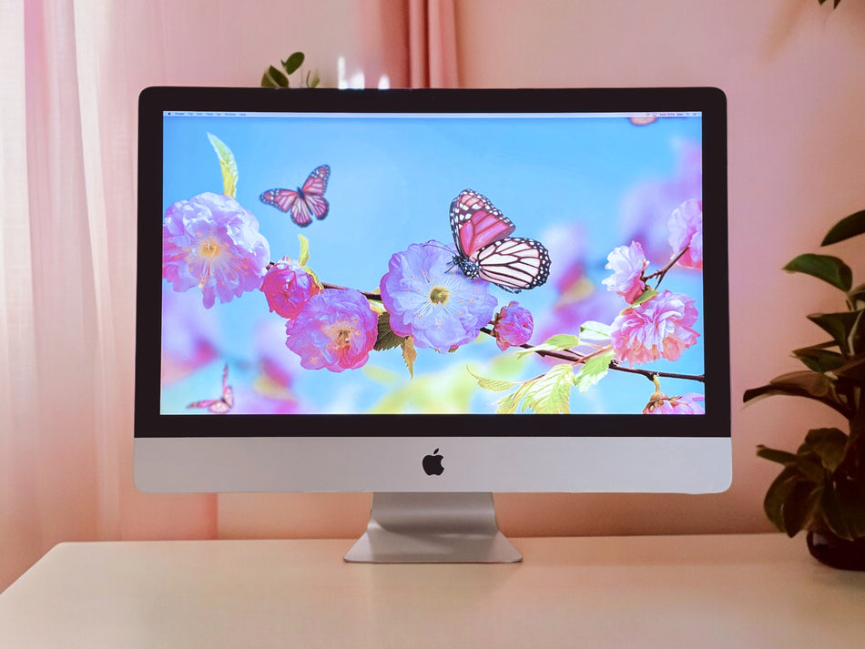 Custom Build Apple iMac 21-inch 3.3GHz Quad-Core i7 (4K Retina, 16GB RAM, 1TB Fusion, Silver) - Pre Owned / 3 Month Warranty