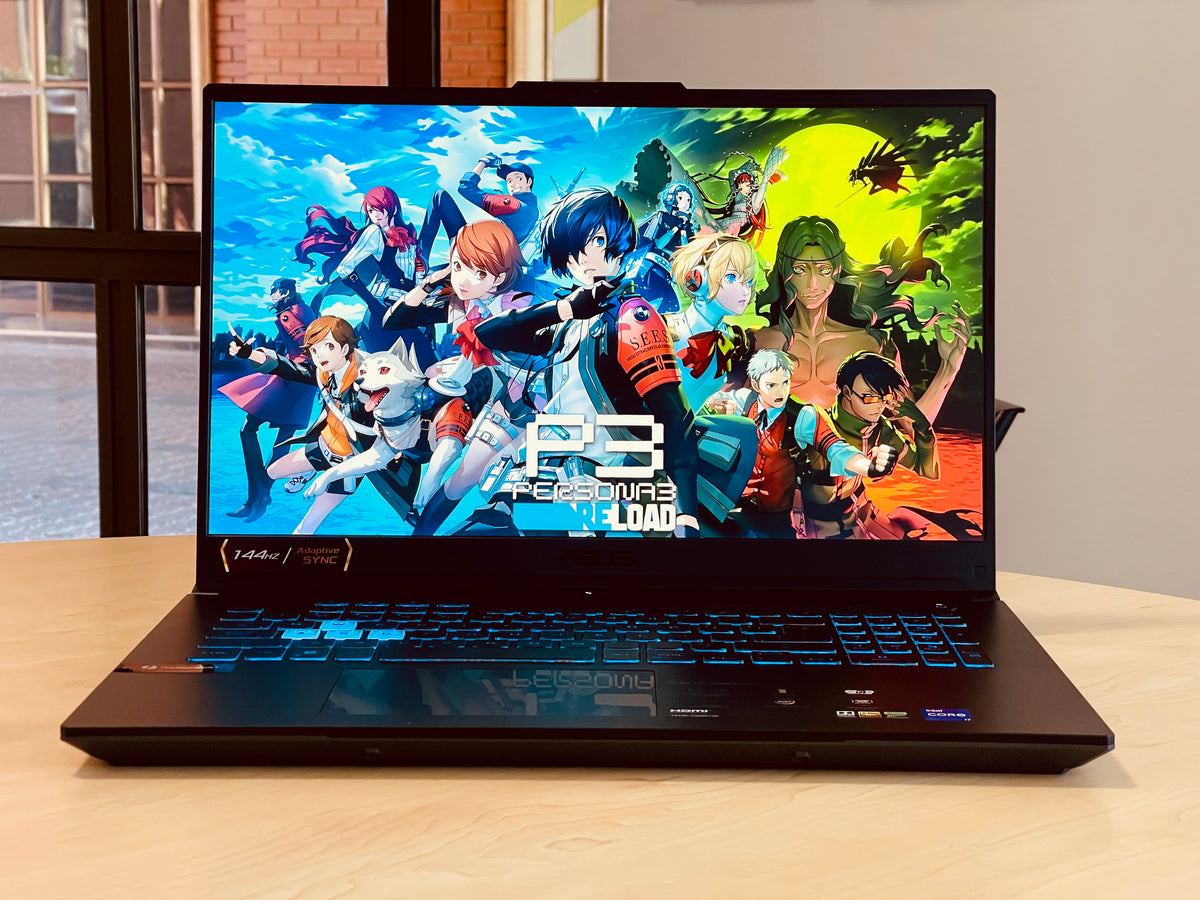 ASUS TUF Gaming F17 17-inch 2.3GHz 14-Core i7-12700H (16GB RAM, 512GB SSD, NVIDIA GeForce RTX 3050, Black) - Pre Owned / 3 Month Warranty - Mac Shack