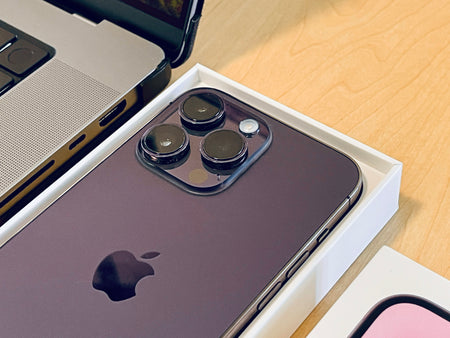 Apple iPhone 14 Pro Max (256GB, Deep Purple) - Pre Owned / Apple Limited Warranty - Mac Shack