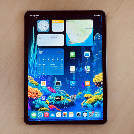Combo Deal 2022 11-inch Apple iPad Pro 4th Gen M2 (128GB, Wifi & Cellular, Space Gray) + Apple Pencil 2nd Gen + Apple Magic Keyboard - Pre Owned / 3 Month Warranty - Mac Shack
