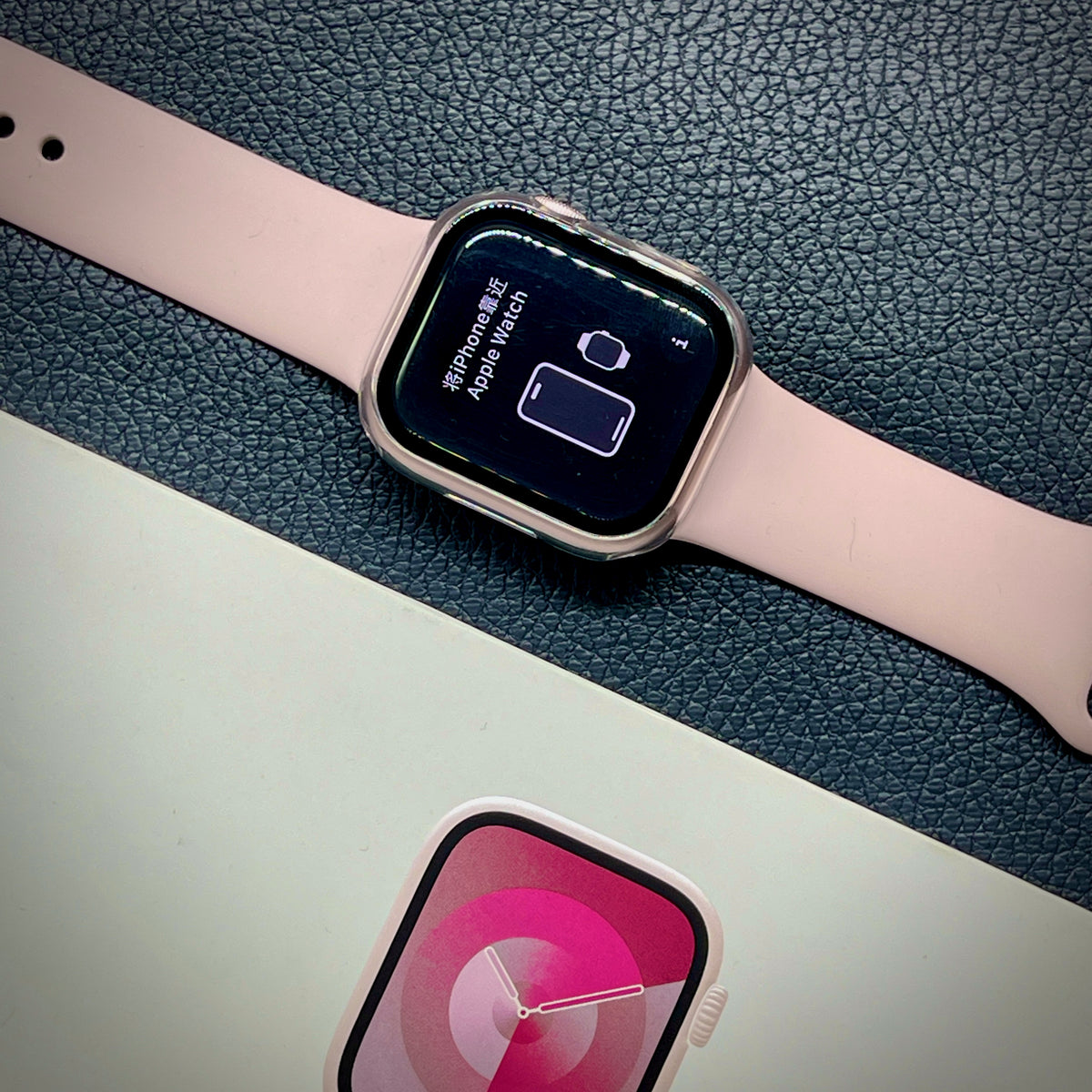 Apple Watch Series 9 (41mm, Pink Aluminium with Light Pink Sports Band, GPS) - Demo / Apple Limited Warranty - Mac Shack