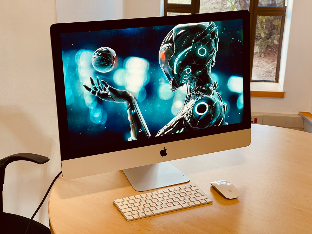 2020 Apple iMac 27-inch 3.1GHz 6-Core Intel Core i5 (5K Retina, 8GB RAM, 256GB SSD, Silver) - Pre Owned / 3 Month Warranty - Mac Shack