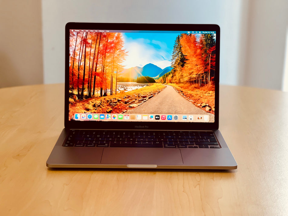 2022 Apple MacBook Pro 13-inch M2 8-Core CPU, 10-Core GPU (Touch Bar, 8GB Unified RAM, 256GB, Space Gray) - Pre Owned / 3 Month Warranty - Mac Shack