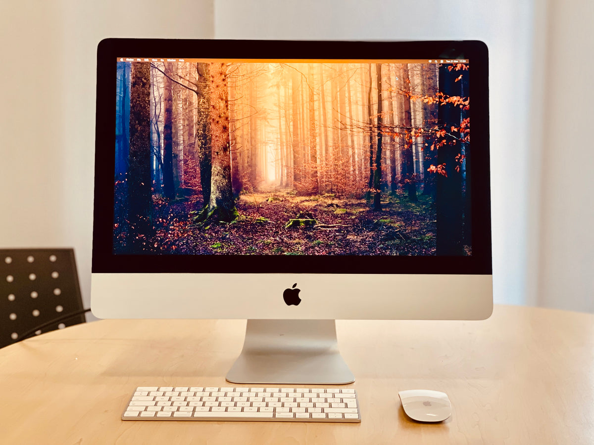 2019 Apple iMac 21-inch 3.0GHz 6-Core i5 (4K Retina, 8GB RAM, 256GB SSD, Silver) - Pre Owned / 3 Month Warranty - Mac Shack