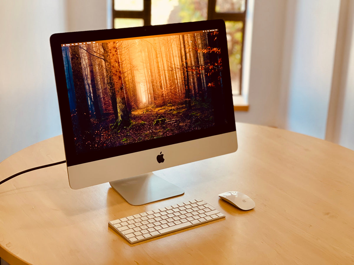 2019 Apple iMac 21-inch 3.0GHz 6-Core i5 (4K Retina, 8GB RAM, 256GB SSD, Silver) - Pre Owned / 3 Month Warranty - Mac Shack