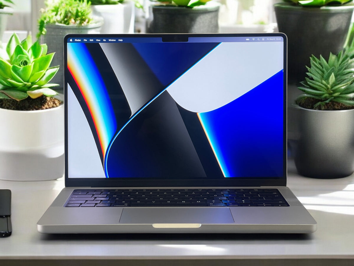 2021 Apple MacBook Pro 14-Inch M1 Pro 10-Core CPU, 16-Core GPU (16GB Unified RAM, 1TB SSD, Silver) Pre Owned / 3 Month Warranty - Mac Shack