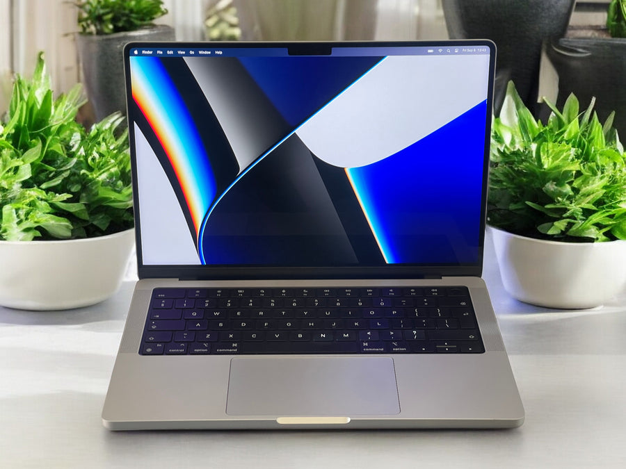 2021 Apple MacBook Pro 14-Inch M1 Pro 10-Core CPU, 16-Core GPU (16GB Unified RAM, 1TB SSD, Silver) Pre Owned / 3 Month Warranty - Mac Shack